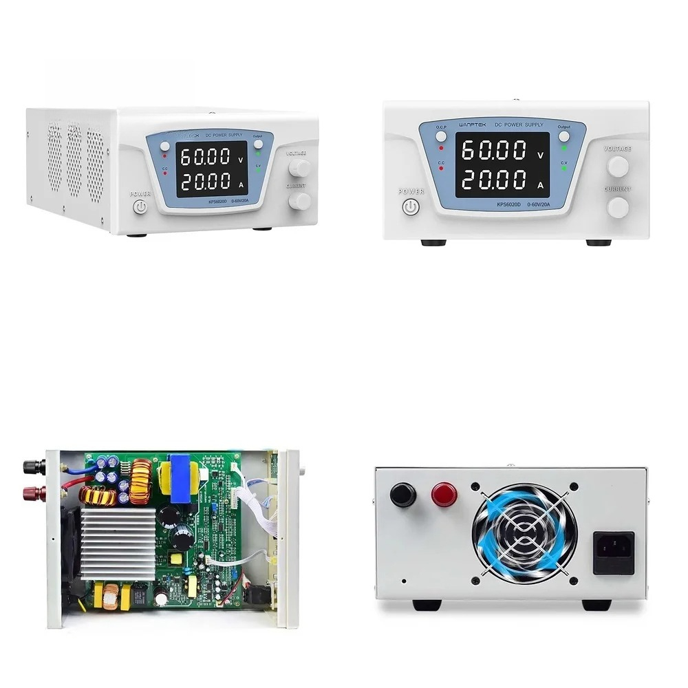 LED Dual Display DC Power Supp - đánh giá và giá High Power 60V 20A Bench Power Supply