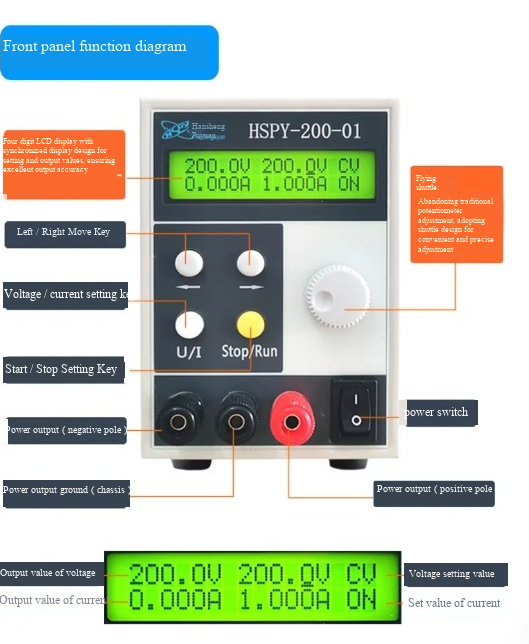 4 Digit DC Laboratory Power Su - đánh giá và giá Switching Dc Power Supply 300V 1A